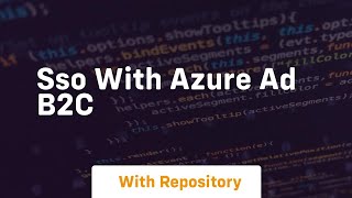 sso with azure ad b2c