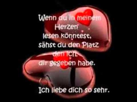 Weil Du Das Beste In Meinem Leben Bist Ich Liebe Dich Youtube