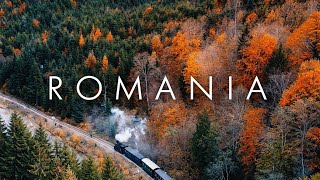 Romania 4K Drone Footage Transylvania, Bran Castle, Peles Castle & Carpathian Mountains