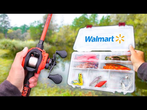 Creating the ULTIMATE Walmart BUDGET Fishing Kit! 