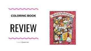 Finding Wonderland  Coloring Book Review - Julia Rivers Art