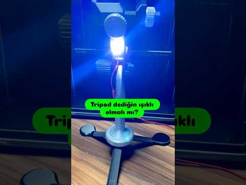 Tripod dediğin ışıklı olmalı mı?