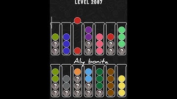 ball sort puzzle level 2087