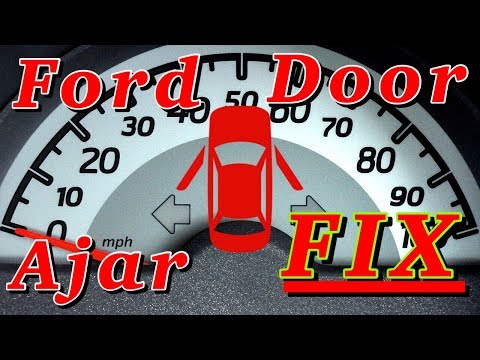 How to FIX Ford Door Ajar Issue