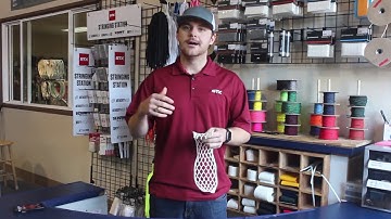 BEST Lacrosse Mesh Ever?  STX Memory Mesh