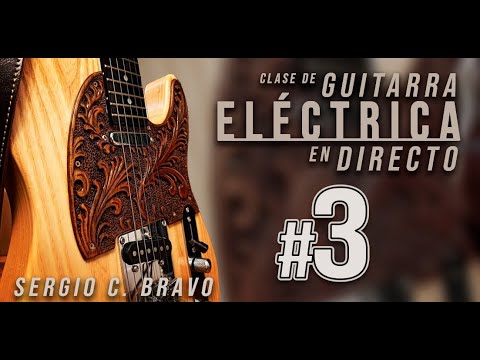 Clase de Guitarra Eléctrica en Directo #3 - Ejercicios de púa y velocidad con pentatónica