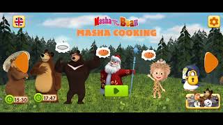 Masha Bear Memasak Mencuci Piring | Game Anak screenshot 1