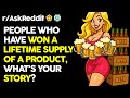 People Who've Won A Lifetime Supply Of Products Winners Share Their Stories (r/AskReddit Top Posts)