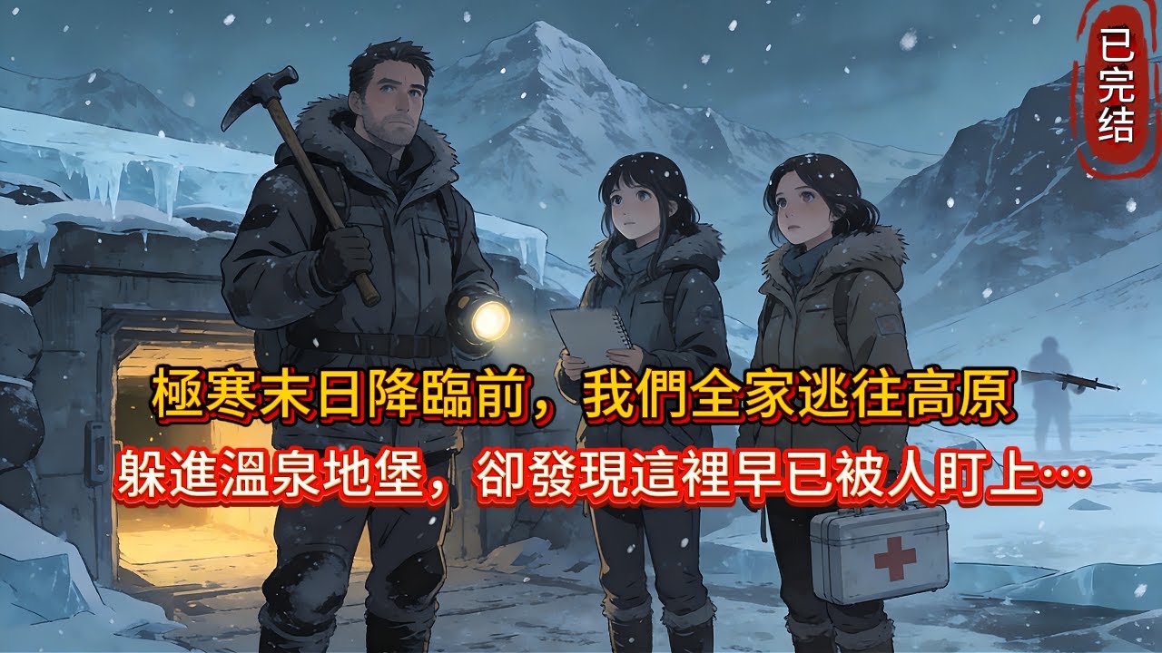 隱藏機密報告預言「春天永不來」！我靠「這份報告」救了全家！躲進高海拔廢棄科考站竟發現地下溫泉堡壘！我們一家如何在地底活下去？#novel  #comics #小说推荐  #末世  #小說   #完结文