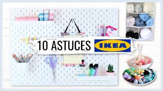 10 ASTUCES DE RANGEMENT IKEA