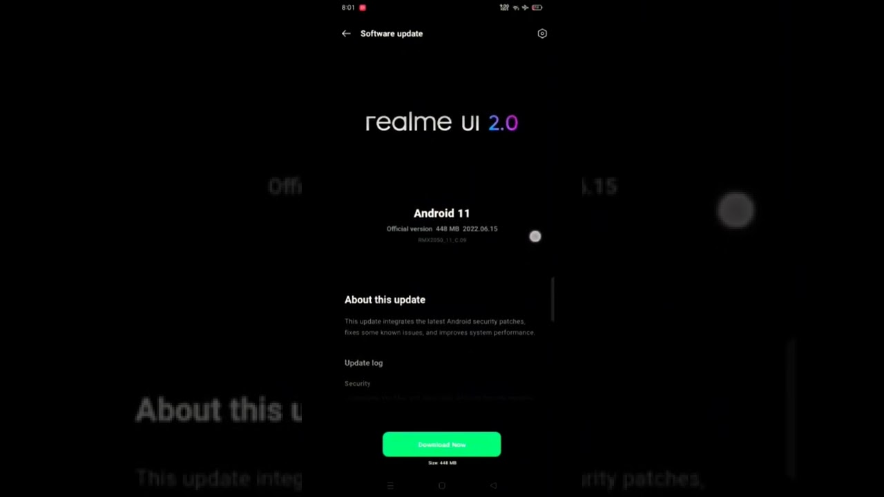 Realme Narzo 20A New Software Update 2022 || Realme Narzo 20a New Update June