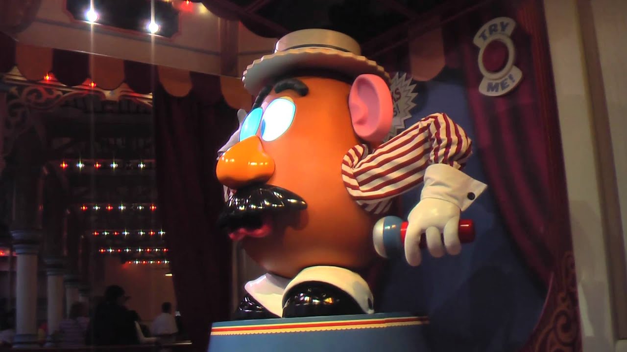 Toy Story Midway Mania Mr Potato Head - Disney California Adventure ...