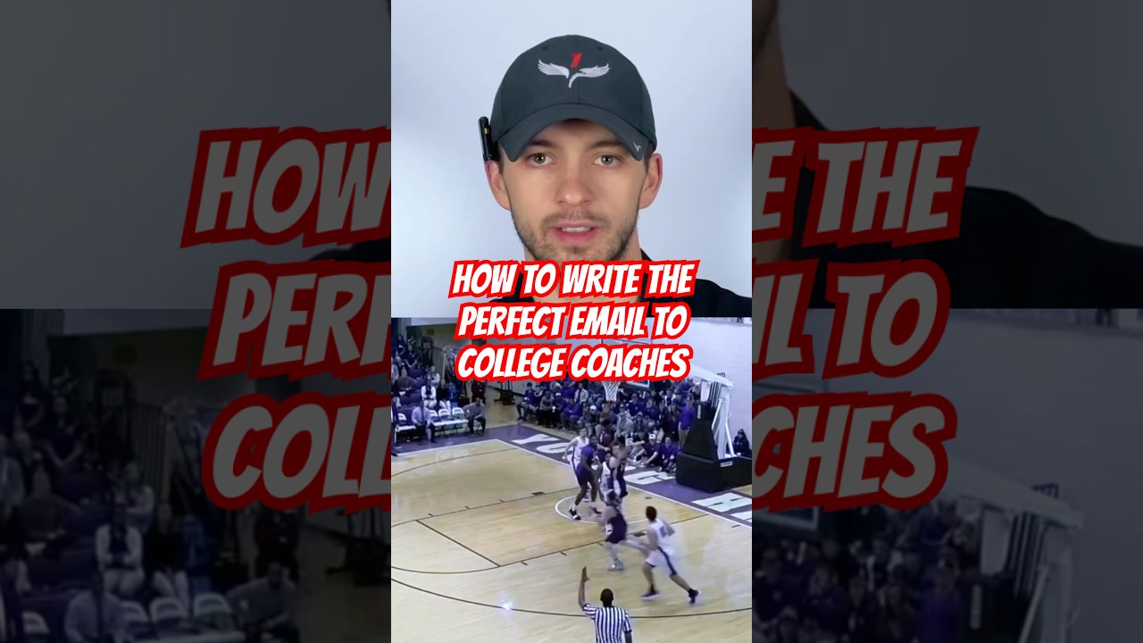 How to write the perfect email to college coaches😱 