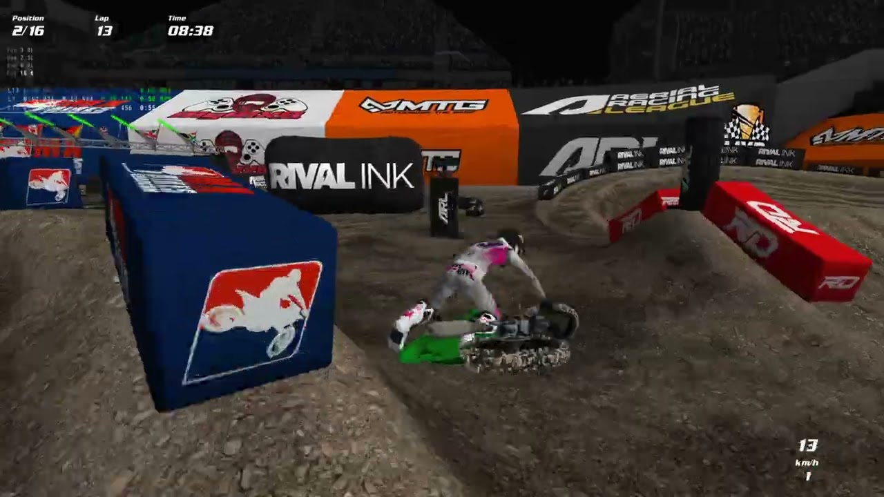 DISPUTANDO COM O LIDER - BERL SX RD6 - P2