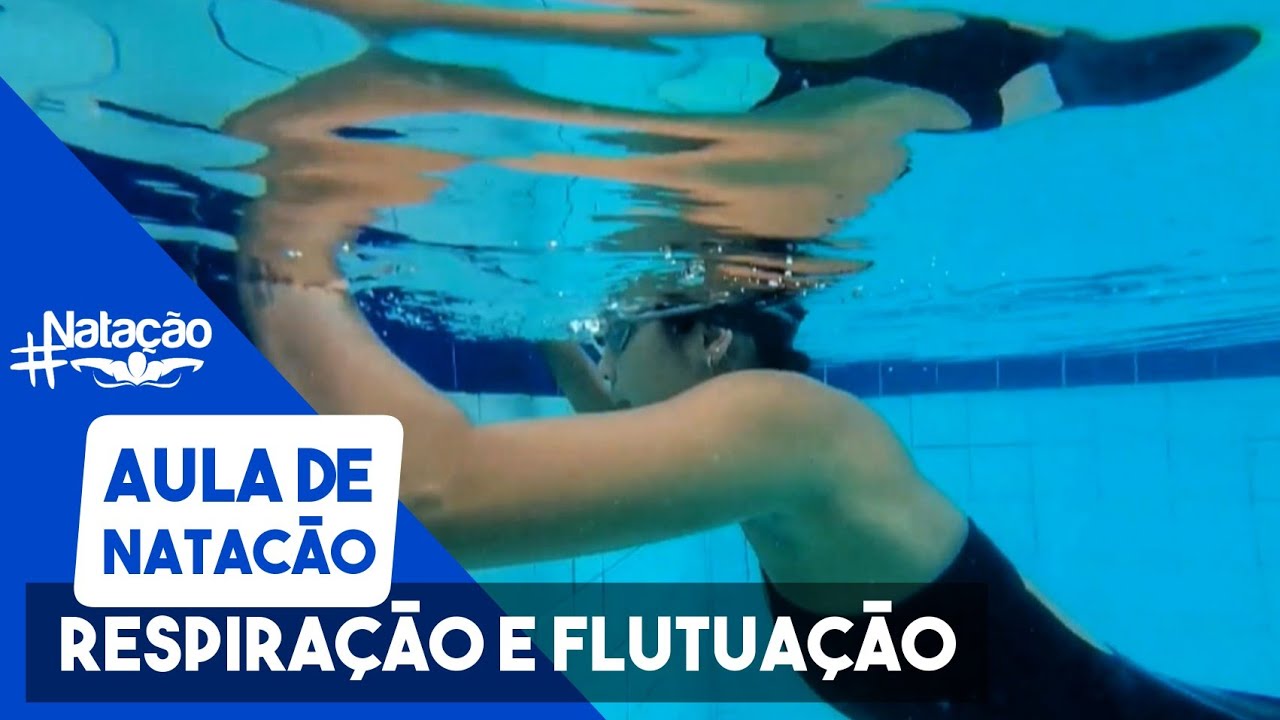 APRENDER A NADAR: respiração,  flutuacão e pernada #01