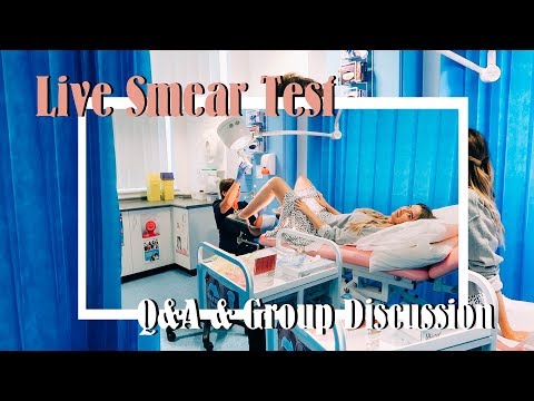 Live Smear Test, Q&A With The Nurse & Office Group Discussion