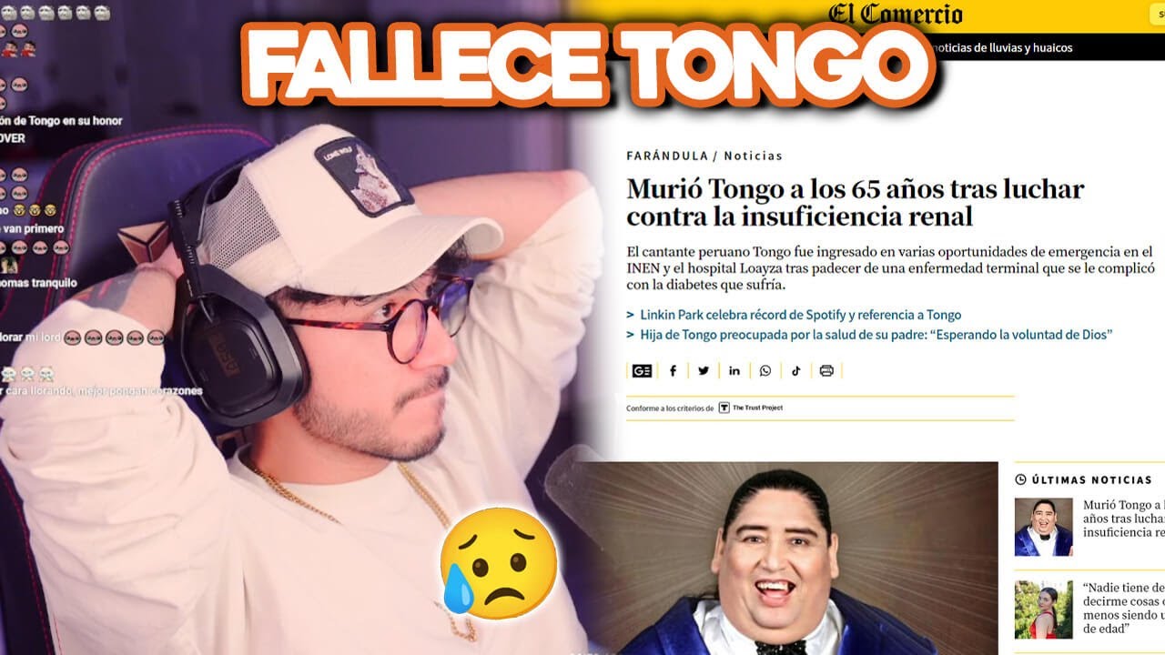 ELZEIN se ENTERA que TONGO FALLECIÓ | CUENTA BONITAS ANÉCDOTAS QUE PASÓ JUNTO A ÉL 😔