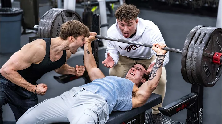 MAXING OUT W/ DAVID LAID | WHO CAN BENCH PRESS MOR...