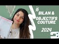 Bilan  objectifs couture et tricot 2024  make9