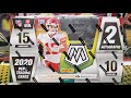 2020 Panini Mosaic Football Hobby Box Opening. Beautiful Cards!