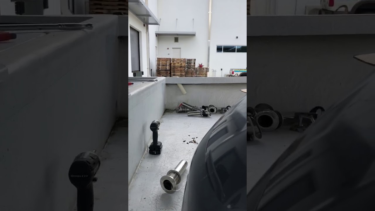 Bahamas Relief Boat Restoration - addressing the existing rod holders