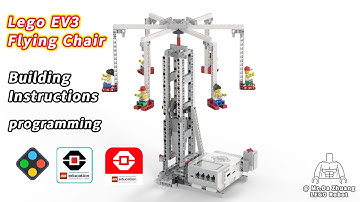 LEGO EV3 flying chair |building instructions and programming|[lego ev3 45544+45560 Core Set]