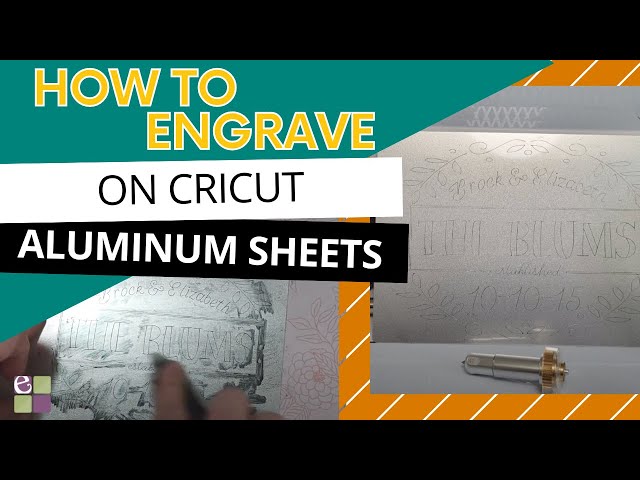 Cricut Aluminum Sheets: Engraving Instructions – Help Center
