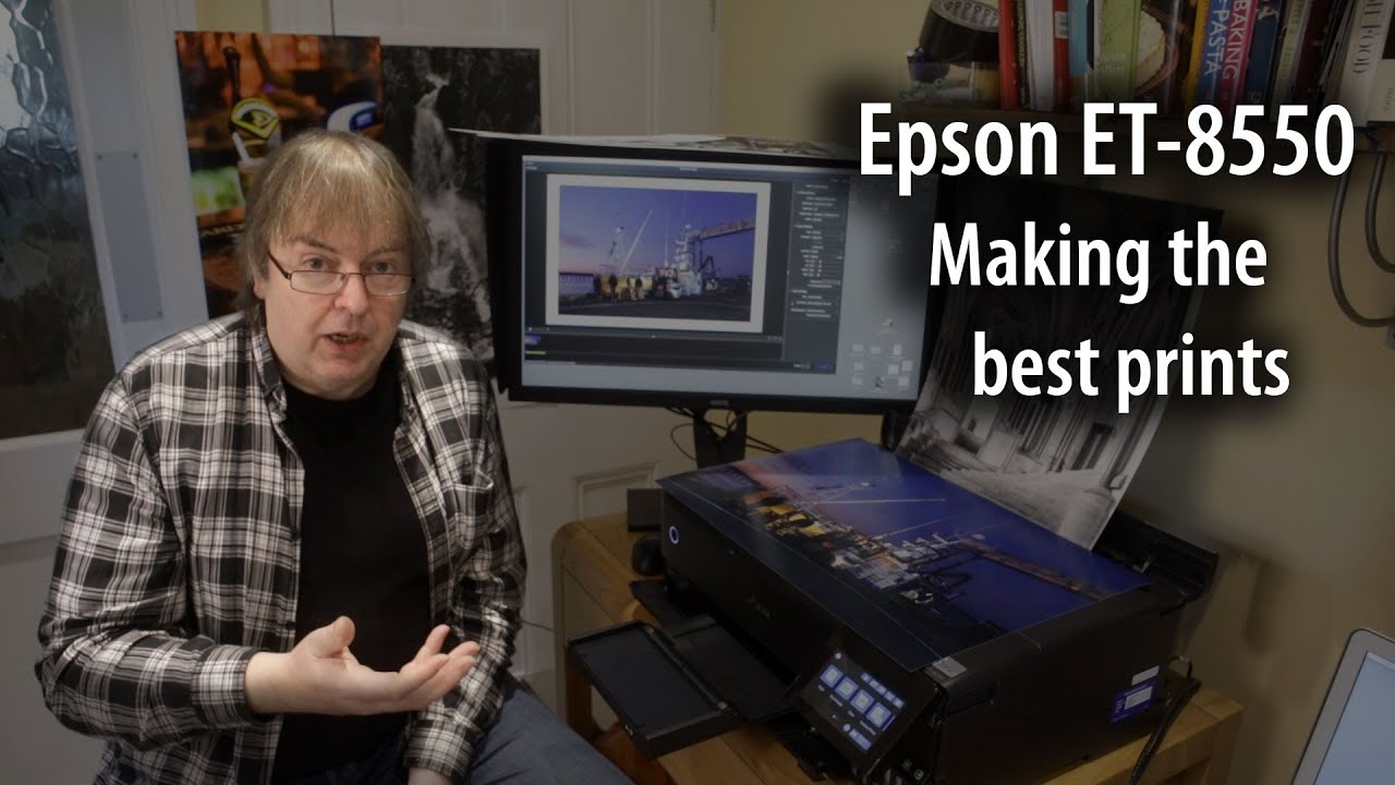 Epson ET-8550 panoramic print making. Producing a 13 x 800mm wide photo  print 