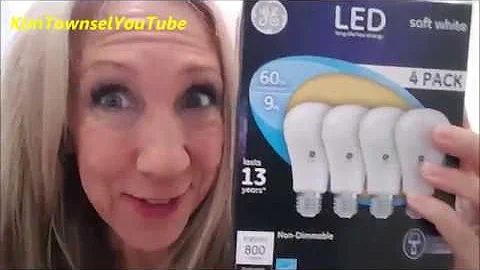 LED Lightbulbs by GE | How Long Do They Last? | See My Experiment