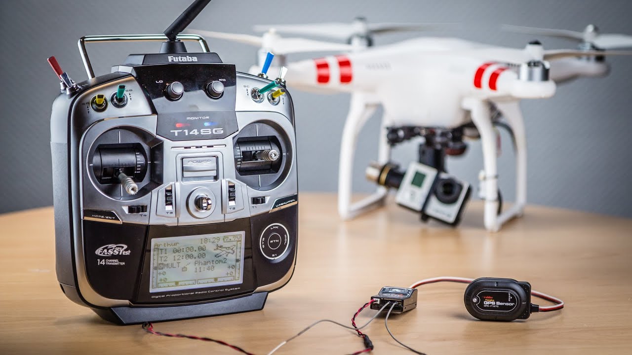 DJI Phantom 2 #28 - Telemetrie mit der Futaba T14SG
