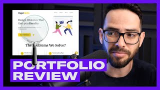 CAN WE IMPROVE THIS WEBSITE? Web portfolio review