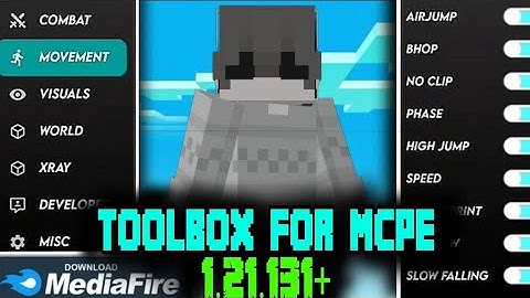 MCPE Toolbox 1.21.131+ | Ultimate 32-Bit Hack – Extreme Features!