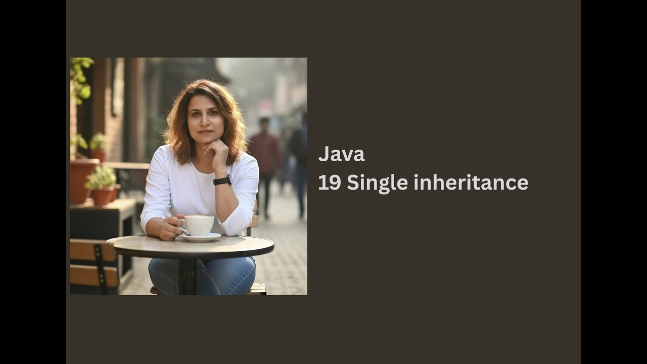 19 Single- inheritance - YouTube