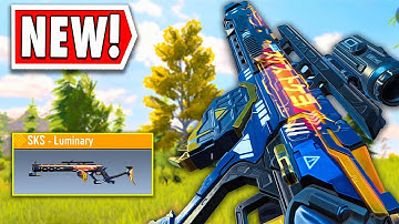 *NEW* LEGENDARY SKS LUMINARY GAMEPLAY IN COD MOBILE!