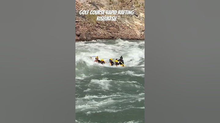Golf course rapid most dangerous in Rishikesh #shorts #rishikesh #rafting
