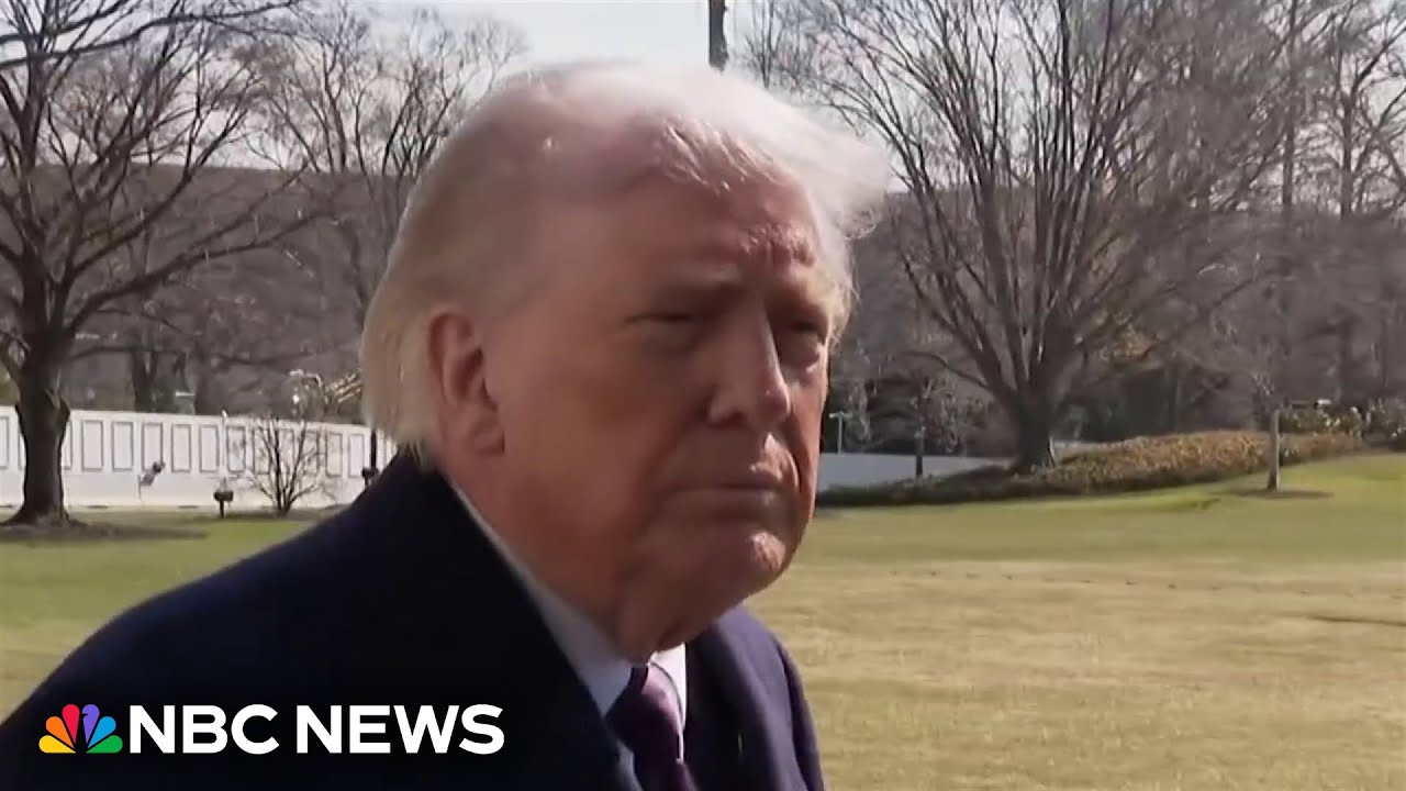 Trump speaks about Clinton and Epstein, Iran tensions and Cuba in wide-ranging gaggle