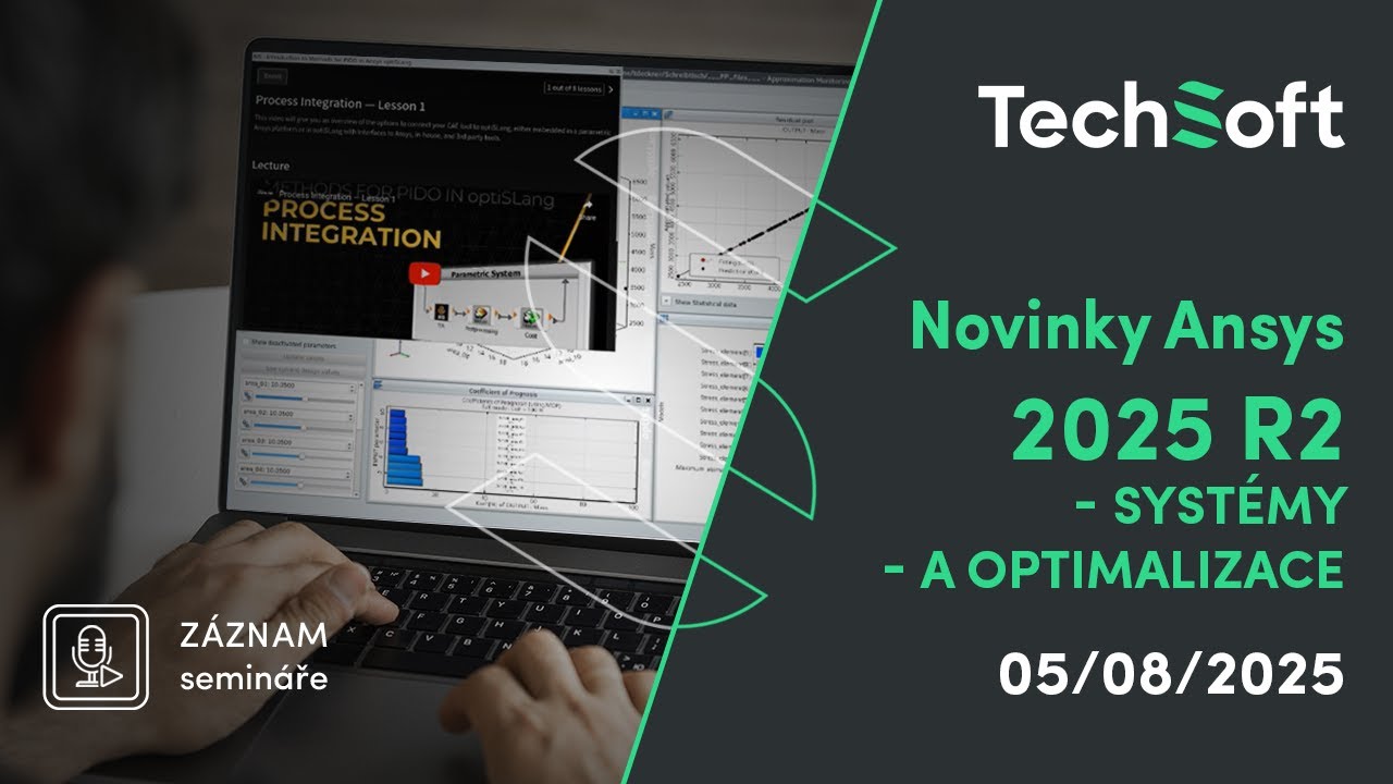 Novinky Ansys 2025 R2 Systemy a optimalizace - YouTube