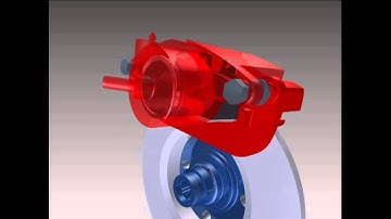 Disc brake animation