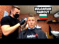 Getting a $10 BULGARIAN Haircut! VARNA 🇧🇬