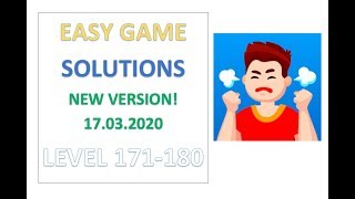 Easy Game Answers Level 171 172 173 174 175 176 177 178 179 180 Solutions Walkthrough