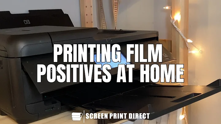 How to print a film positive at home | by Screenprintdirect.com
