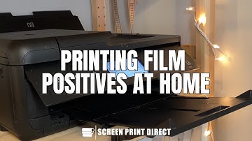 How to print a film positive at home | by Screenprintdirect.com