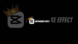 Earthquake effect tutorial in Capcut #shots
