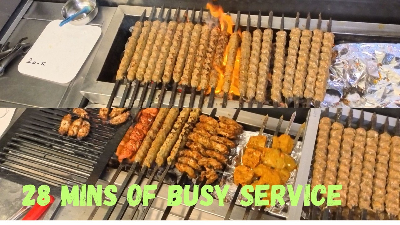 POV: Behind the Grill at a Busy London Restaurant 🔥