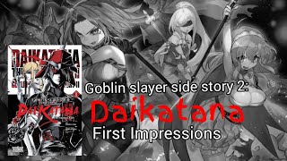 Goblin Slayer: Daikatana Manga Review | Manga First Impressions