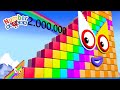 Learn Numbers with Numberblocks Cube Adventure Step Squad 272 to 272 Million | Fun Math for Kids! 🚀