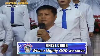 Video thumbnail of "JMCIM | What a Mighty GOD we serve | Finest Choir | January 17, 2021"