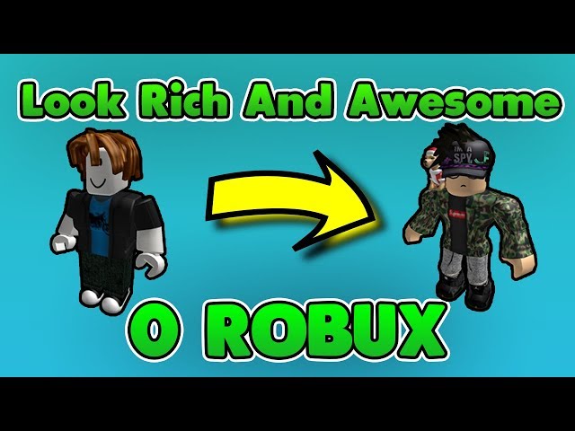 How To Look RICH And PRO In ROBLOX With 0 ROBUX! (COMPLETELY FREE) 