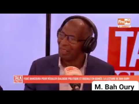 Bah Oury Était L'Invité Sur l'Emission "À Bâton Rompus"" Bah Oury Était L'Invité Sur l'Emission "À Bâton Rompus""