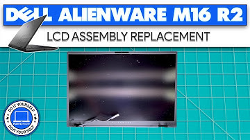 Hoe u uw LCD-scherm vervangt | Dell Alienware m16 R2